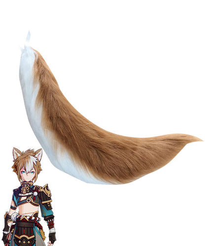 S22-40 Genshin Impact Gorou Tail Cosplay Accessory Prop