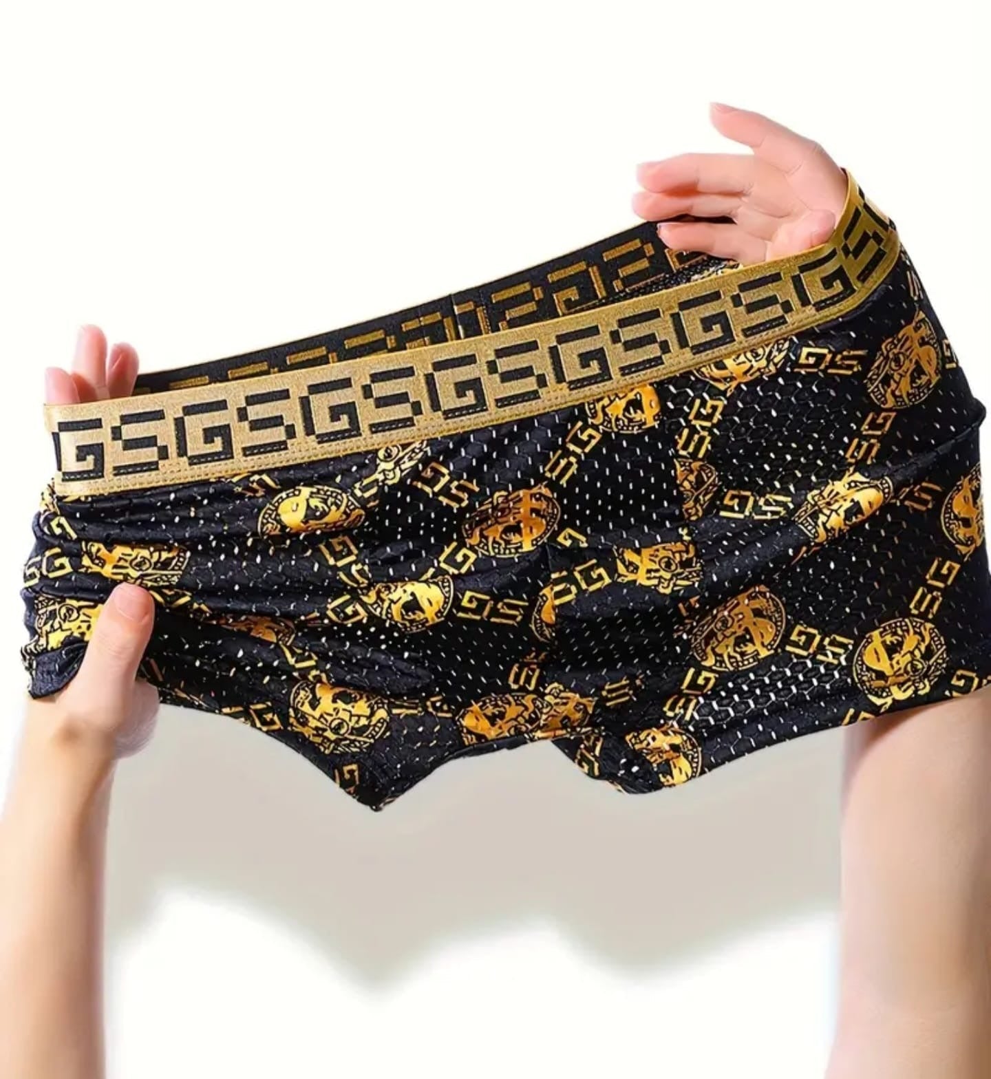 S25-48 Box (4 Pieces) Breathable Underwear with Mesh