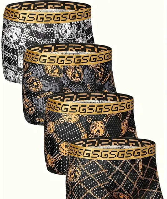 S25-48 Box (4 Pieces) Breathable Underwear with Mesh